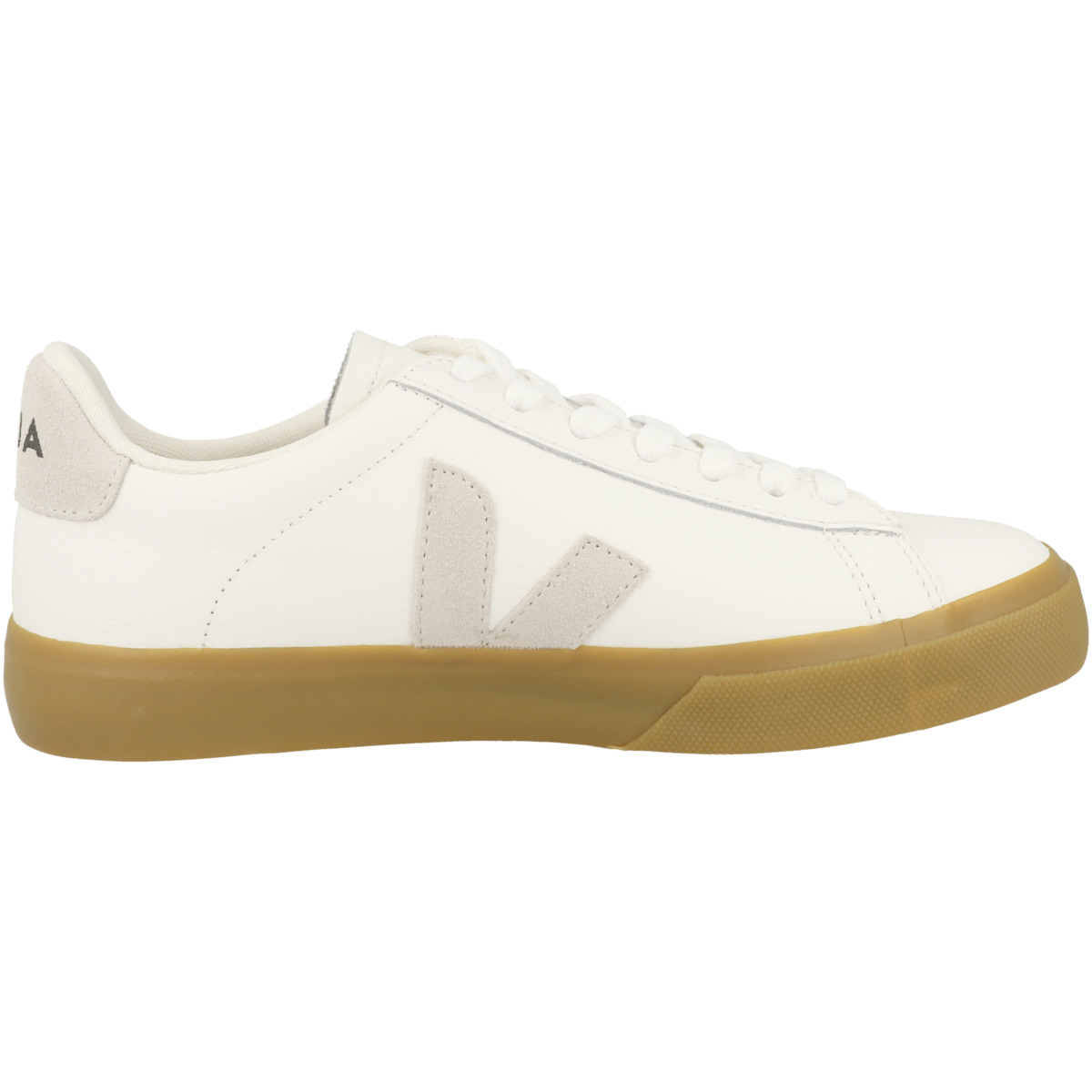 VEJA Campo Chromefree Leather Sneaker low weiss