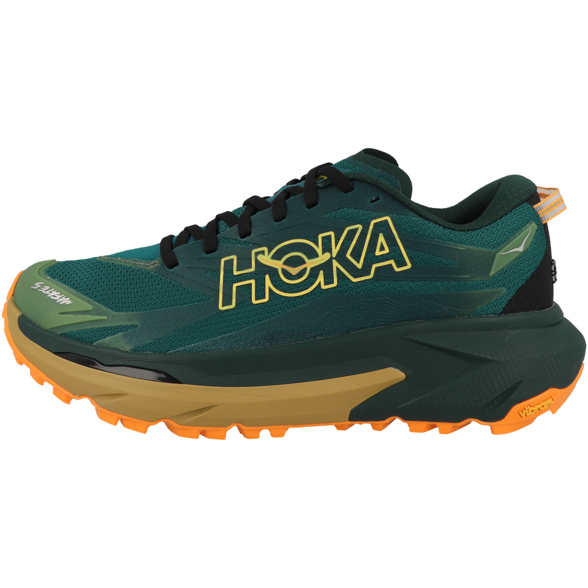 HOKA Mafate 5 Laufschuhe dunkelgruen
