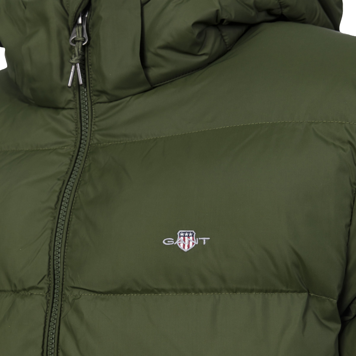 GANT Active Cloud Steppjacke dunkelgruen