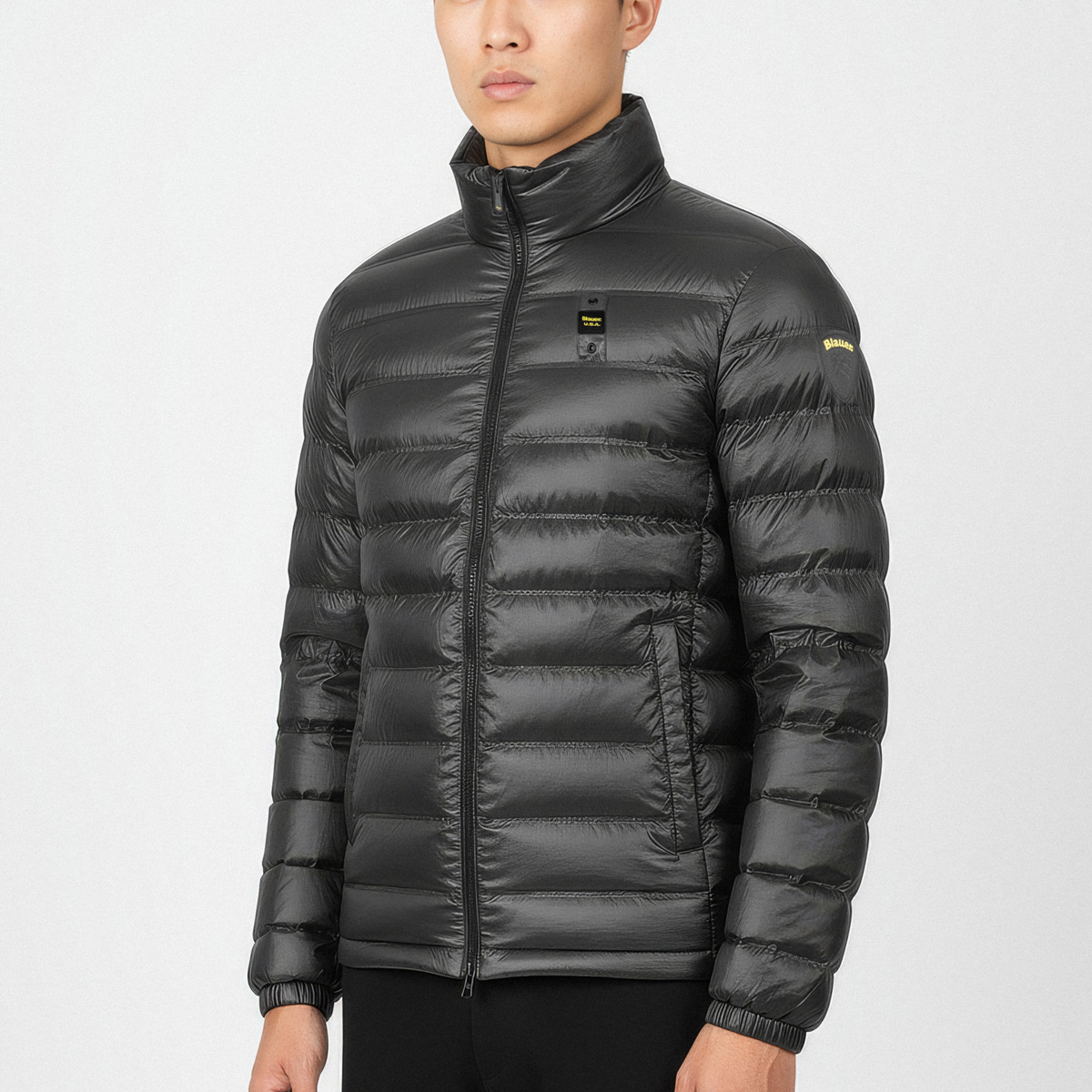 Blauer Sewall Steppjacke dunkelgrau