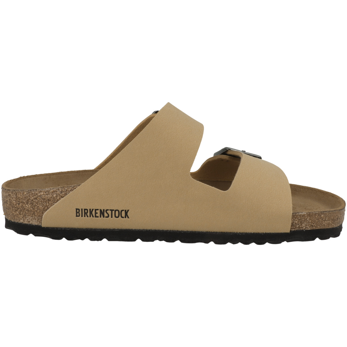 Birkenstock Arizona Birko-Flor Nubuk Sandale normal hellbraun