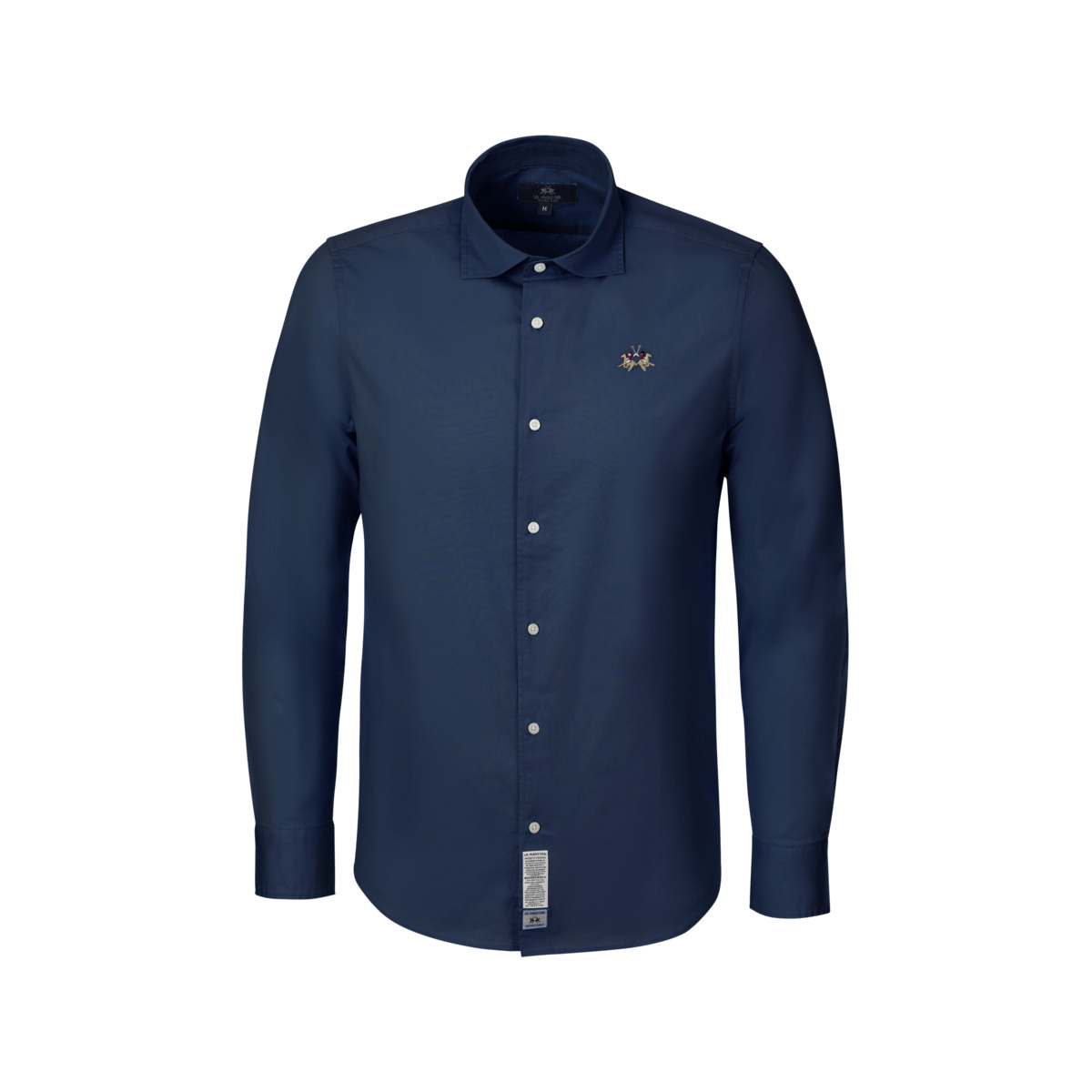 La Martina MCC002 Hemd dunkelblau