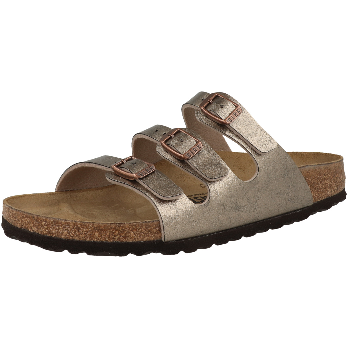Birkenstock Florida Birko-Flor Graceful Sandale schmal braun