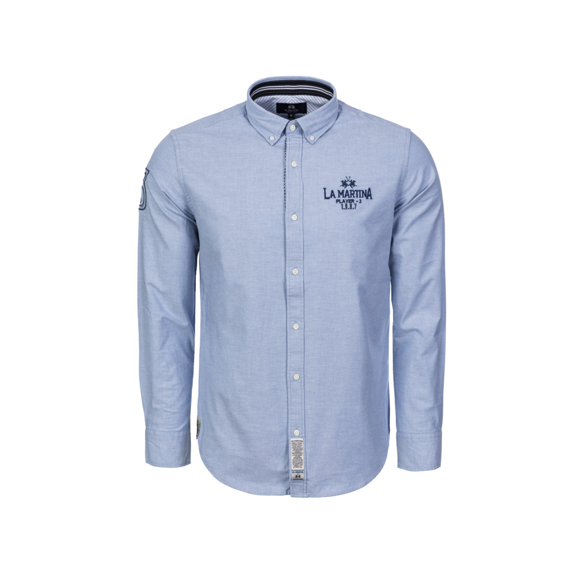 La Martina MBC600 Hemd hellblau