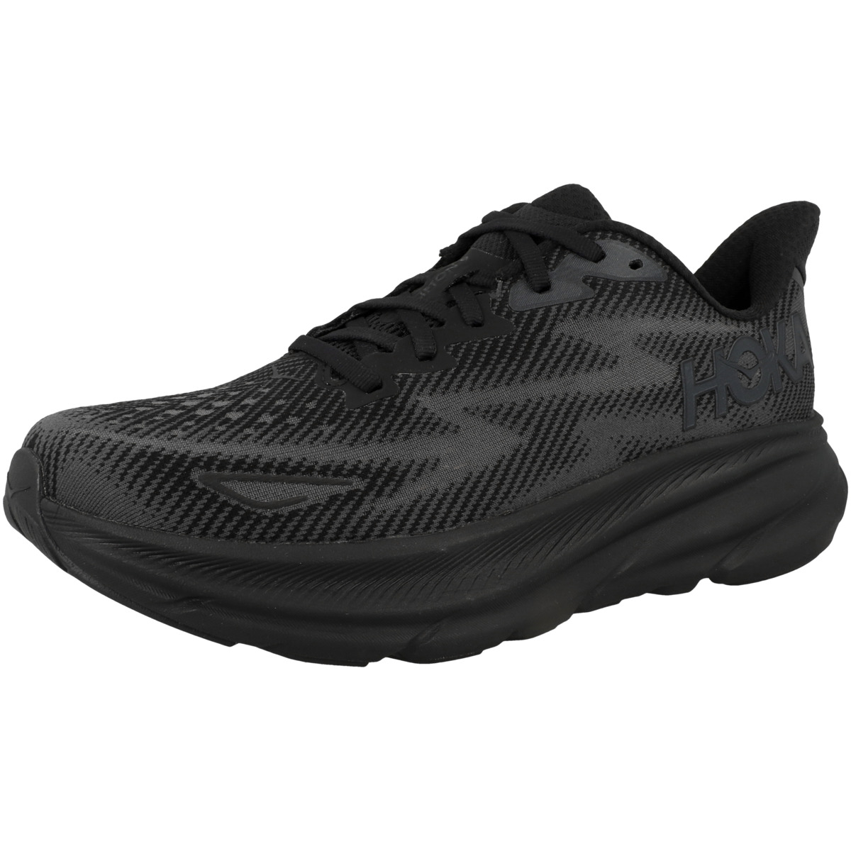 HOKA Clifton 9 Laufschuhe schwarz