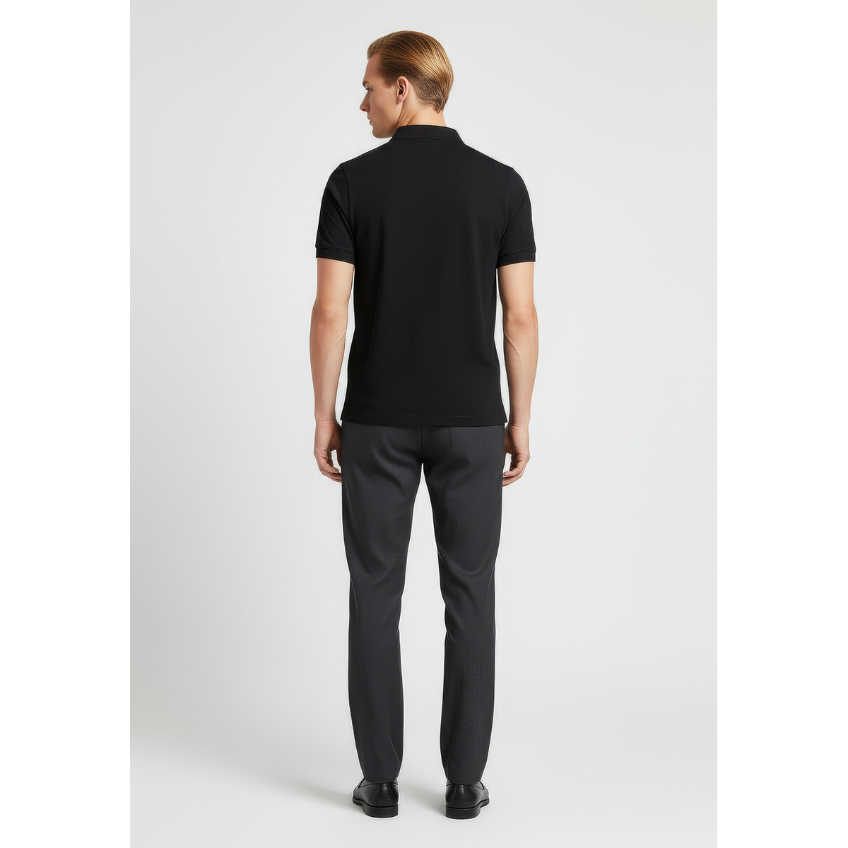 KARL LAGERFELD 745023 Poloshirt schwarz