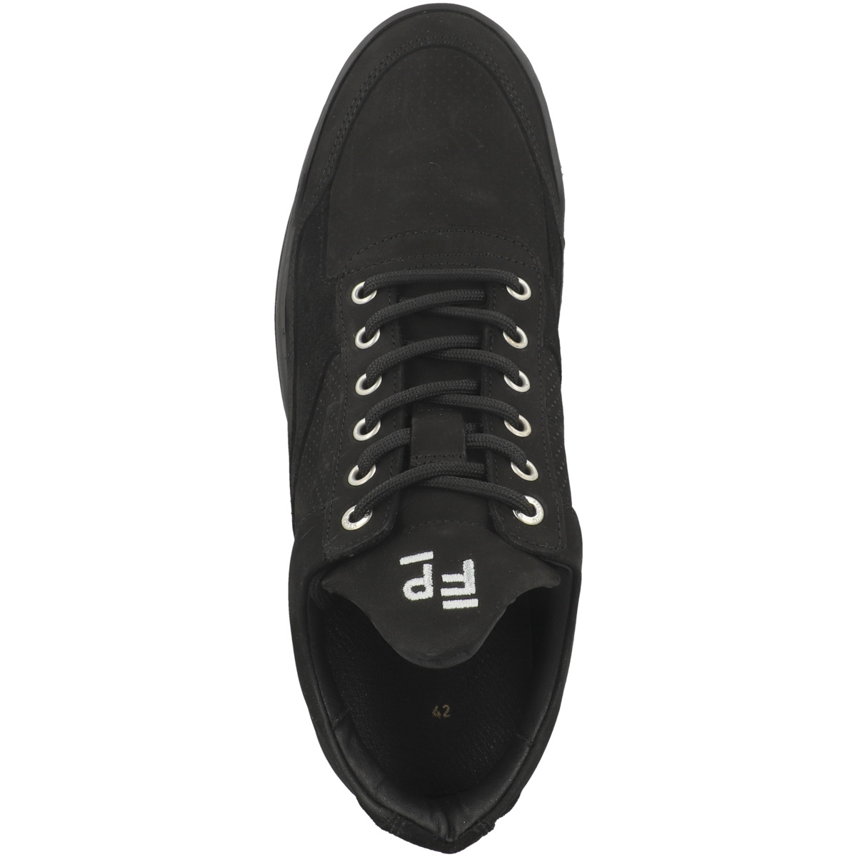 Filling Pieces Low Top Ghost Panel All Sneaker low schwarz Filling Pieces Low Top Ghost Panel All Sneaker low schwarz