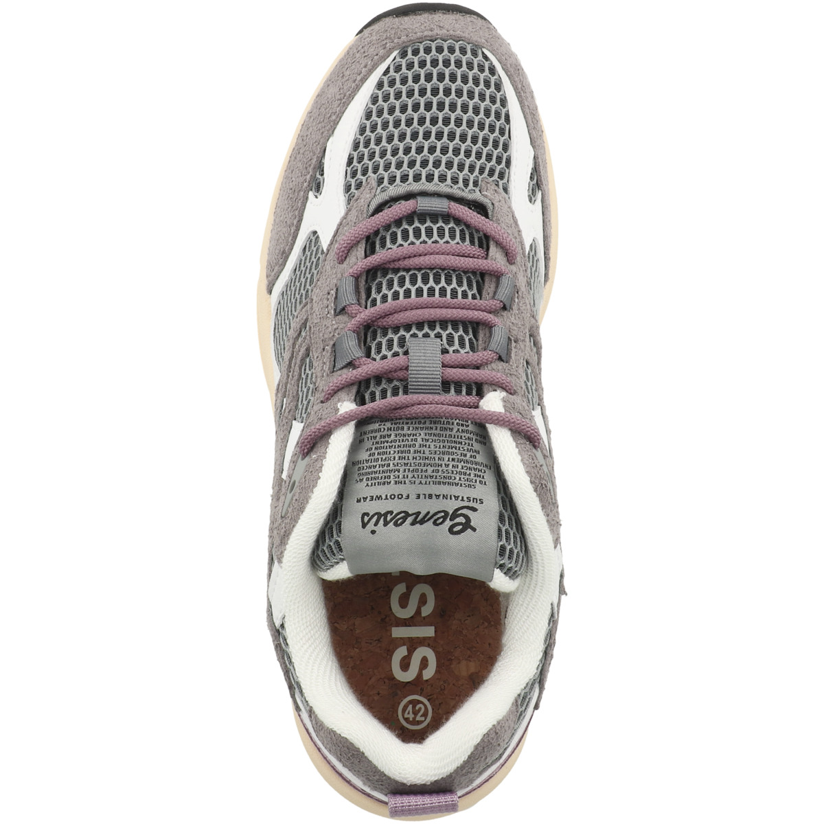 Genesis G-Eco`99 Multi Mesh Sneaker low grau