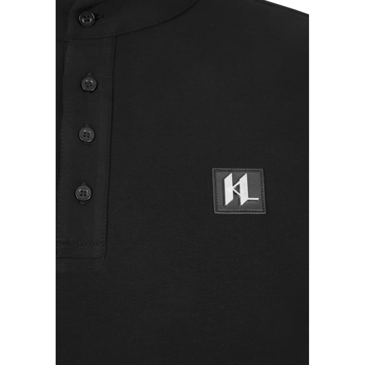 KARL LAGERFELD 745001 Poloshirt schwarz