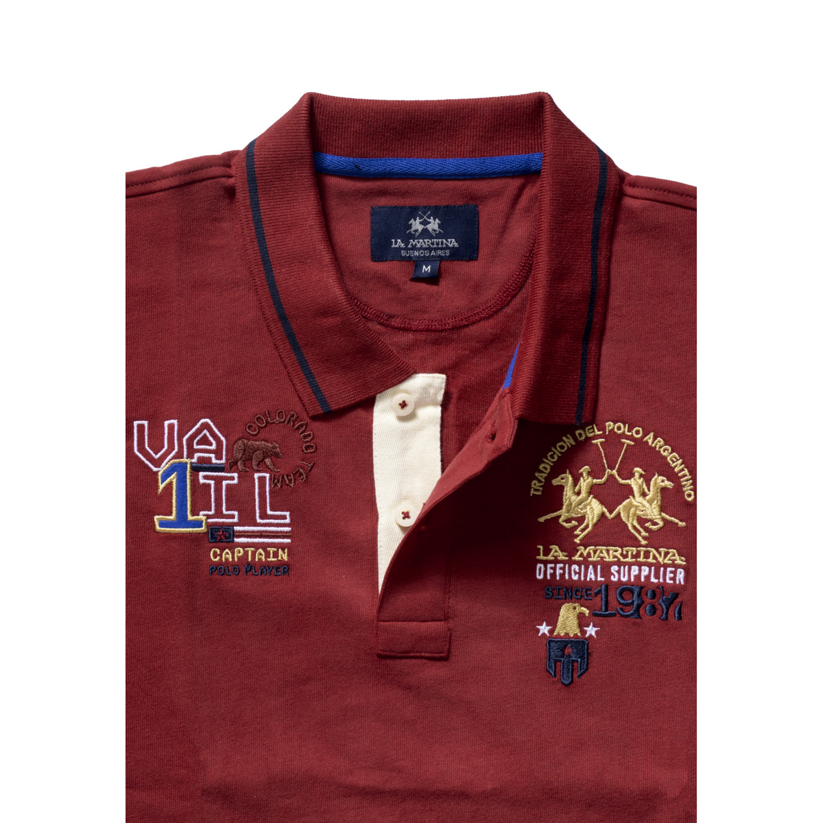 La Martina MBP301 Poloshirt rosa