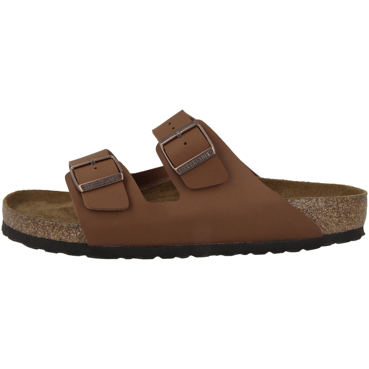 Birkenstock Arizona SFB Birko-Flor Sandale Weichbettung normal braun