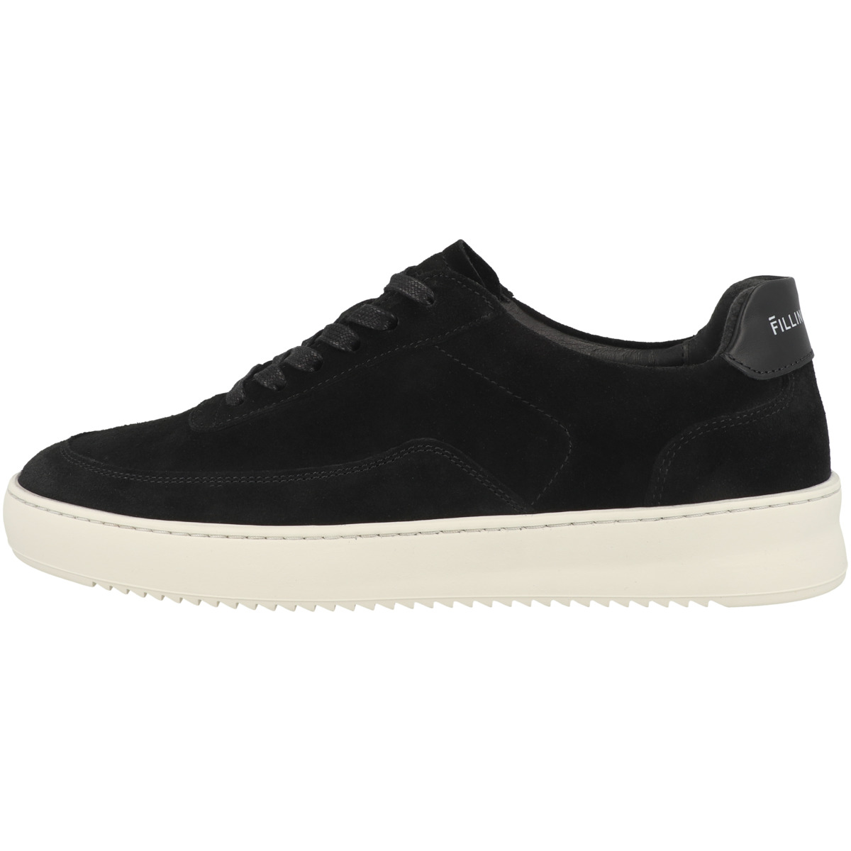 Filling Pieces Mondo Suede Organic Sneaker low schwarz
