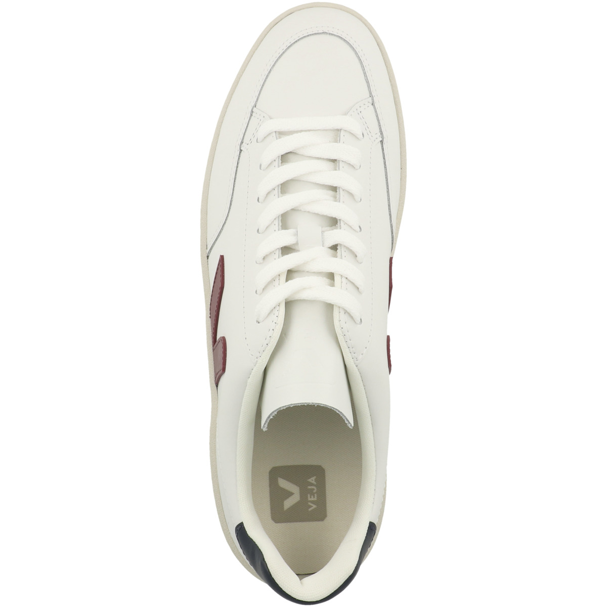 VEJA V-12 Leather Sneaker low weiss