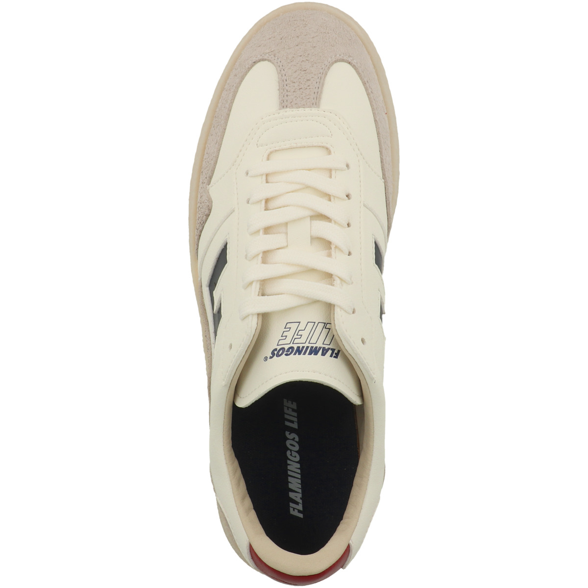 Flamingos Life Burela Bold Sneaker low creme