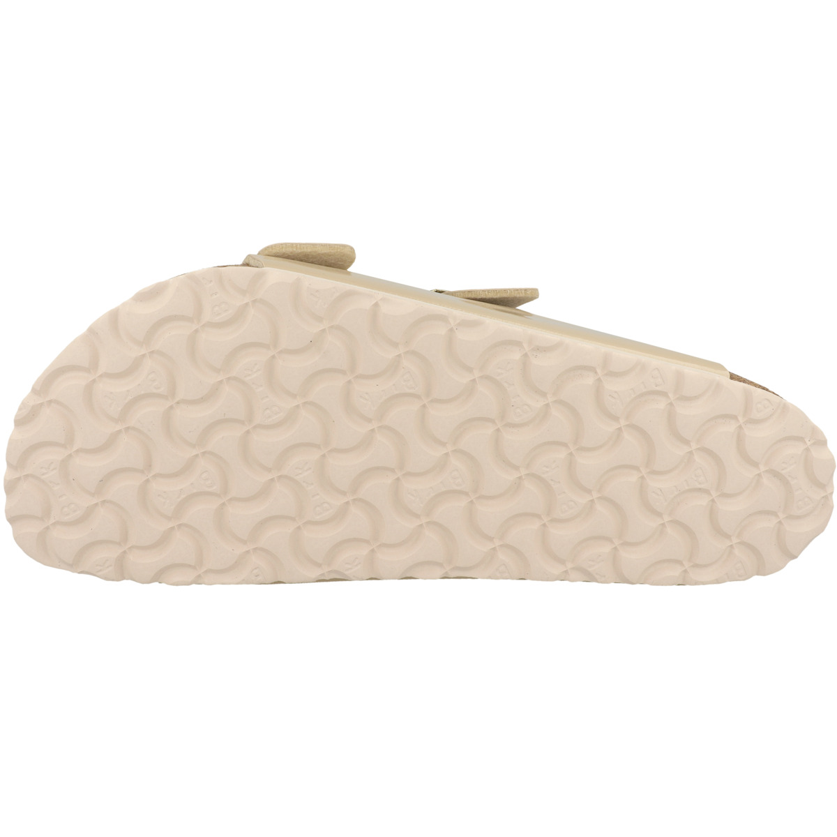 Birkenstock Arizona Birko-Flor Patent Sandale normal beige