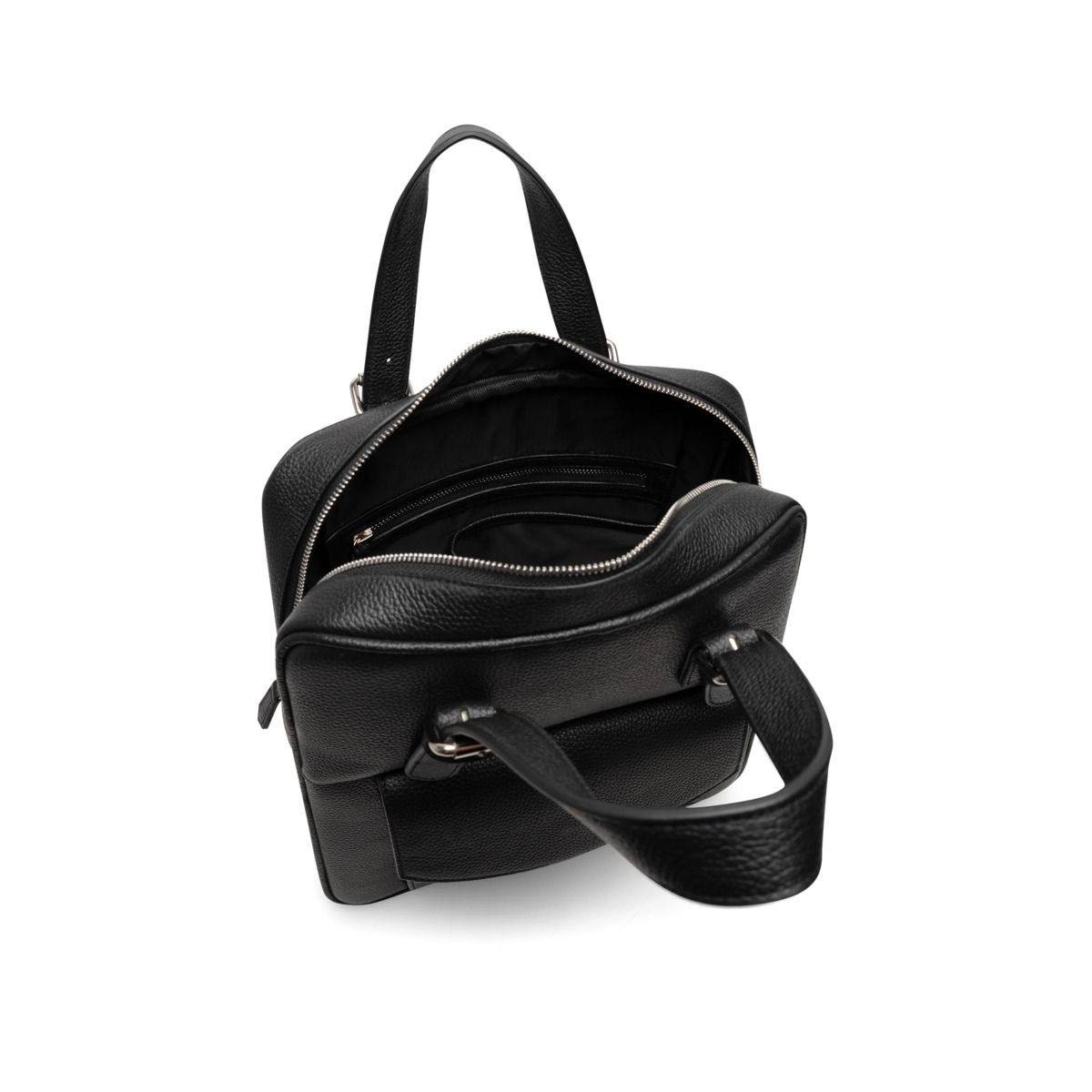 Bolongaro Trevor Shoreditch Backpack Lederrucksack schwarz