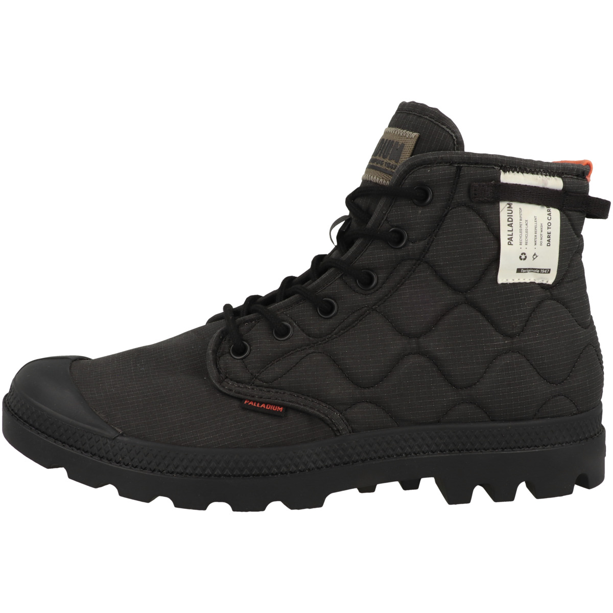 Palladium Pampa Re-Quilted Halbschuhe schwarz