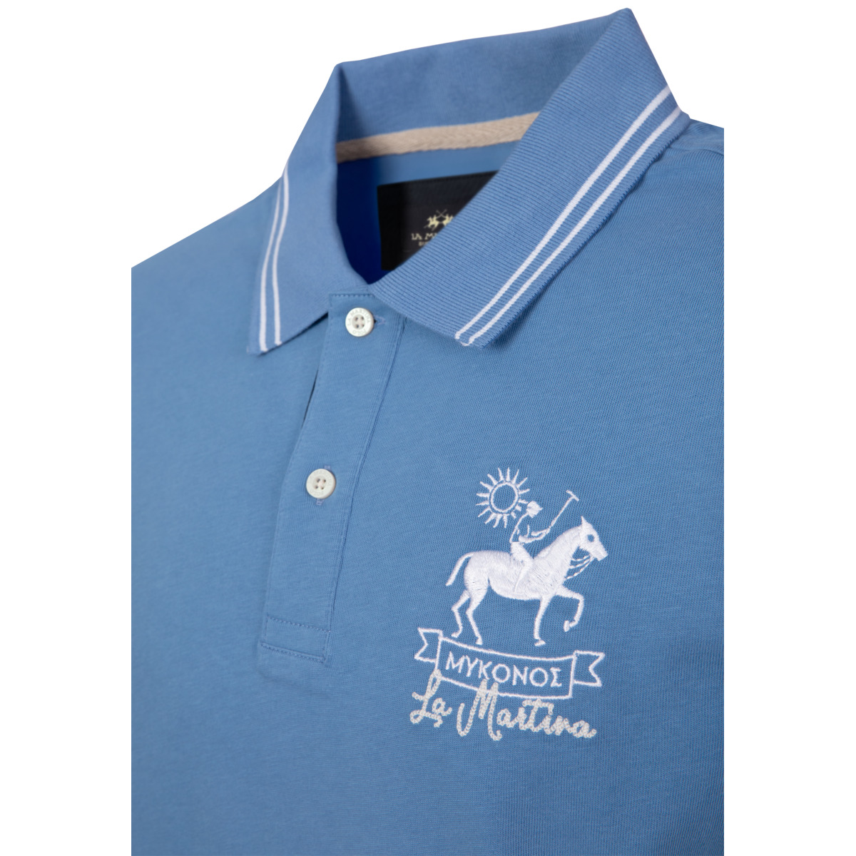 La Martina MCP306 Poloshirt blau