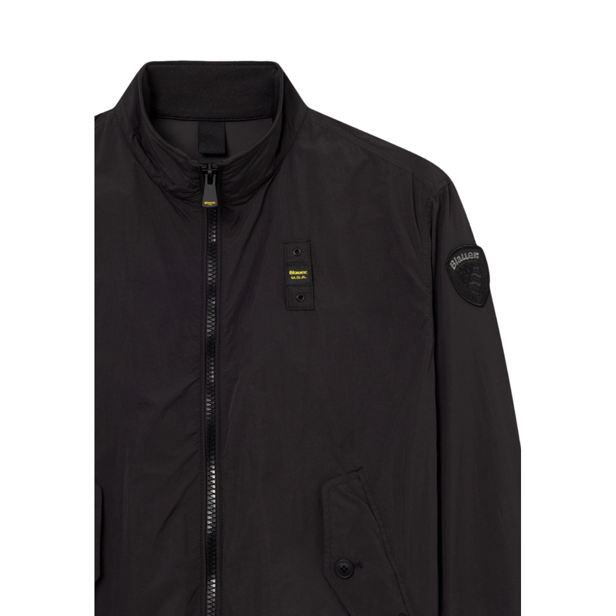 Blauer Alwin Übergangsjacke schwarz