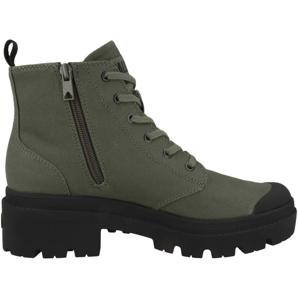Palladium Pallabase Twill Boots dunkelgruen Palladium Pallabase Twill Boots dunkelgruen