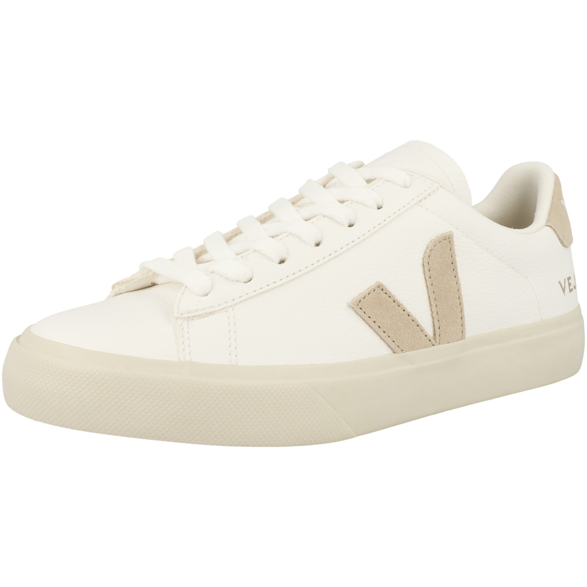 VEJA Campo Chromefree Leather Sneaker low weiss