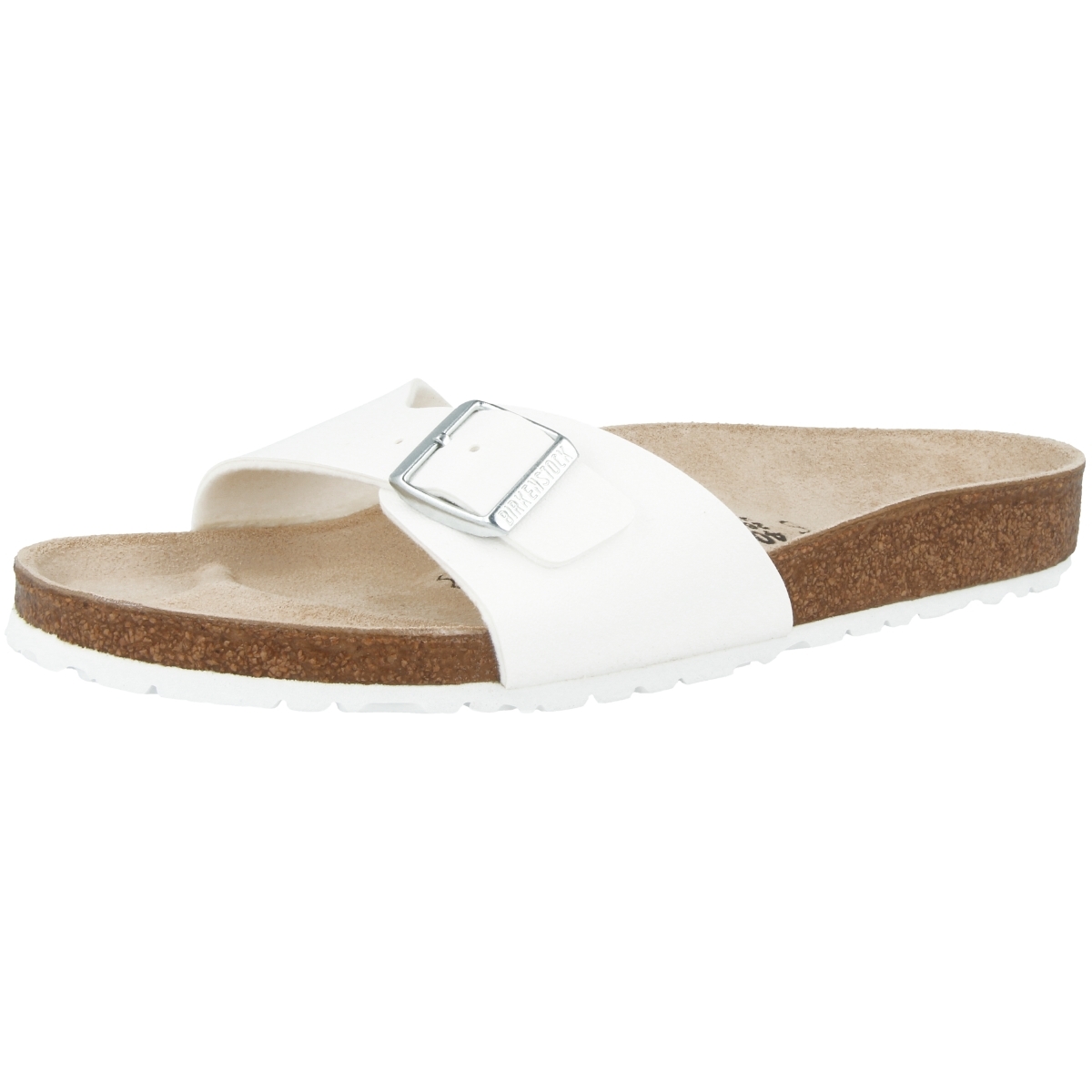 Birkenstock Madrid Birko-Flor Sandale normal weiss Birkenstock Madrid Birko-Flor Sandale normal weiss