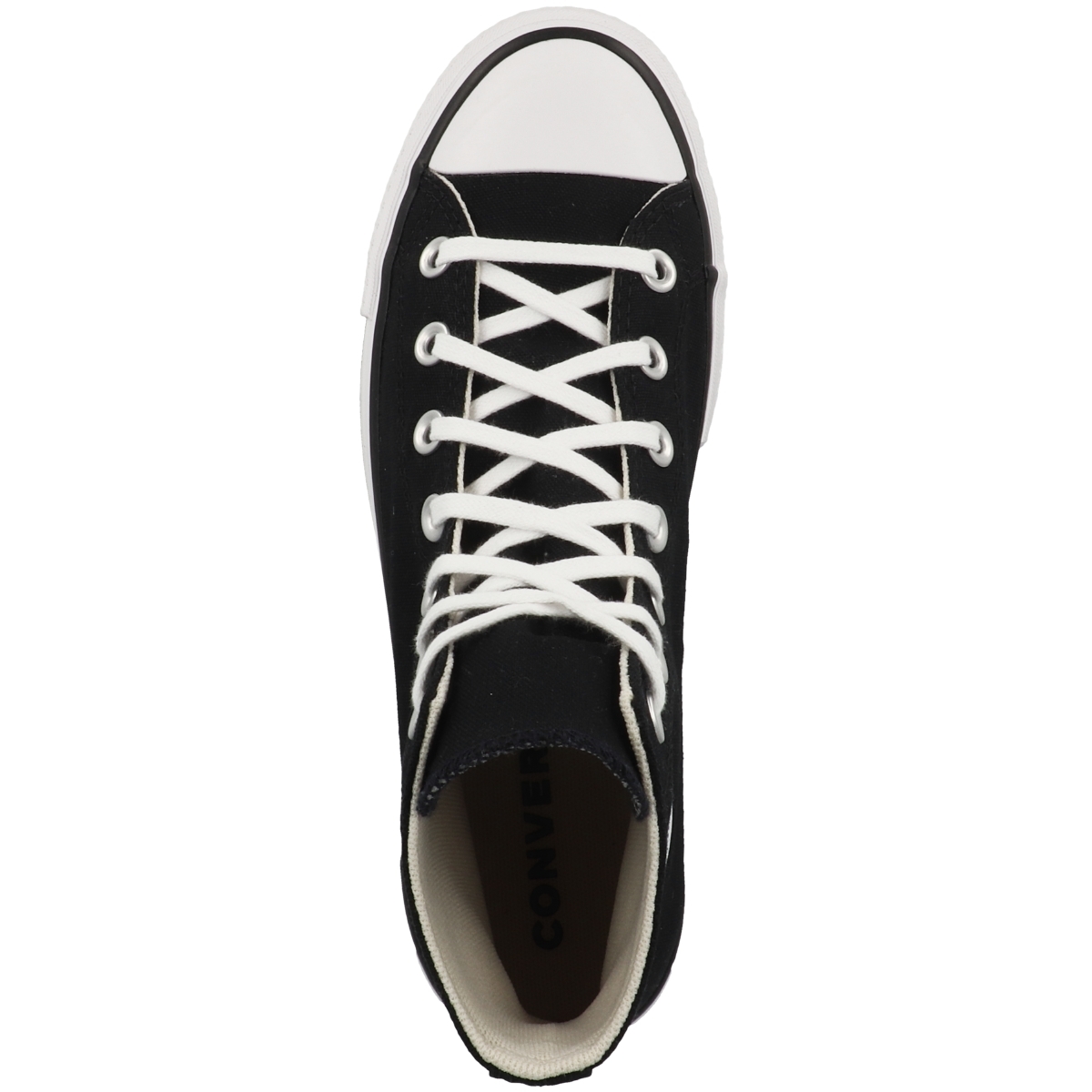 Converse Chuck Taylor All Star Canvas Platform High Sneaker schwarz Converse Chuck Taylor All Star Canvas Platform High Sneaker schwarz