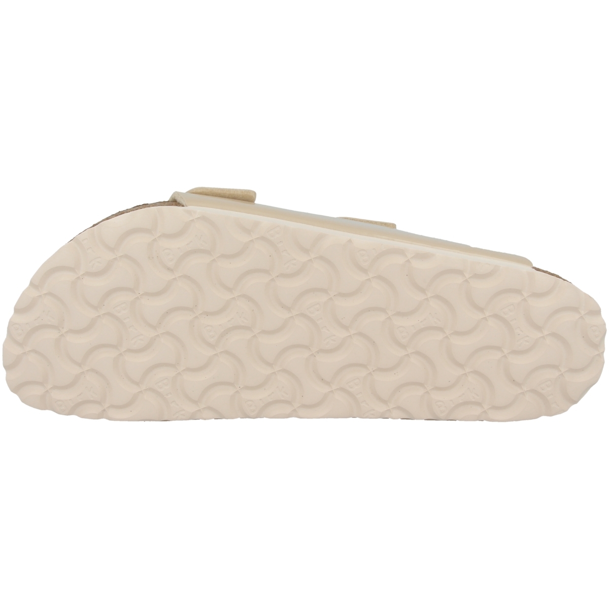 Birkenstock Arizona Birko-Flor Lack Sandale schmal beige Birkenstock Arizona Birko-Flor Lack Sandale schmal beige