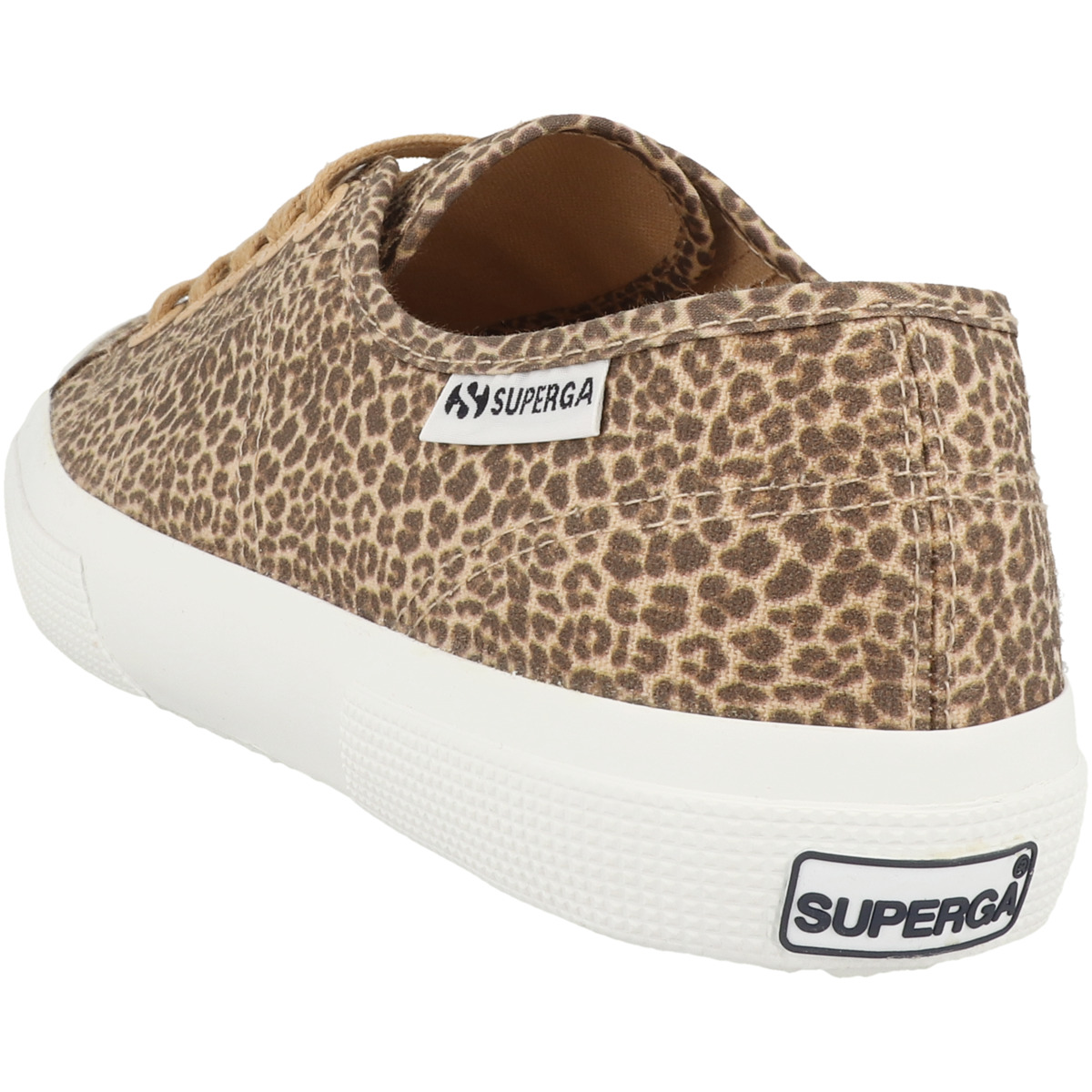 Superga 3750 Micro Leopard Print Leggera Sneaker low braun