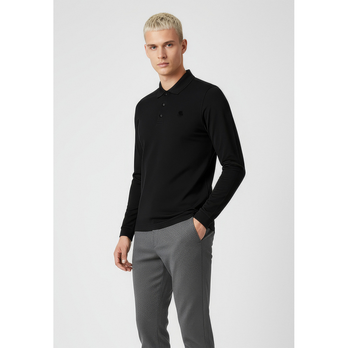 KARL LAGERFELD 745000 Poloshirt schwarz
