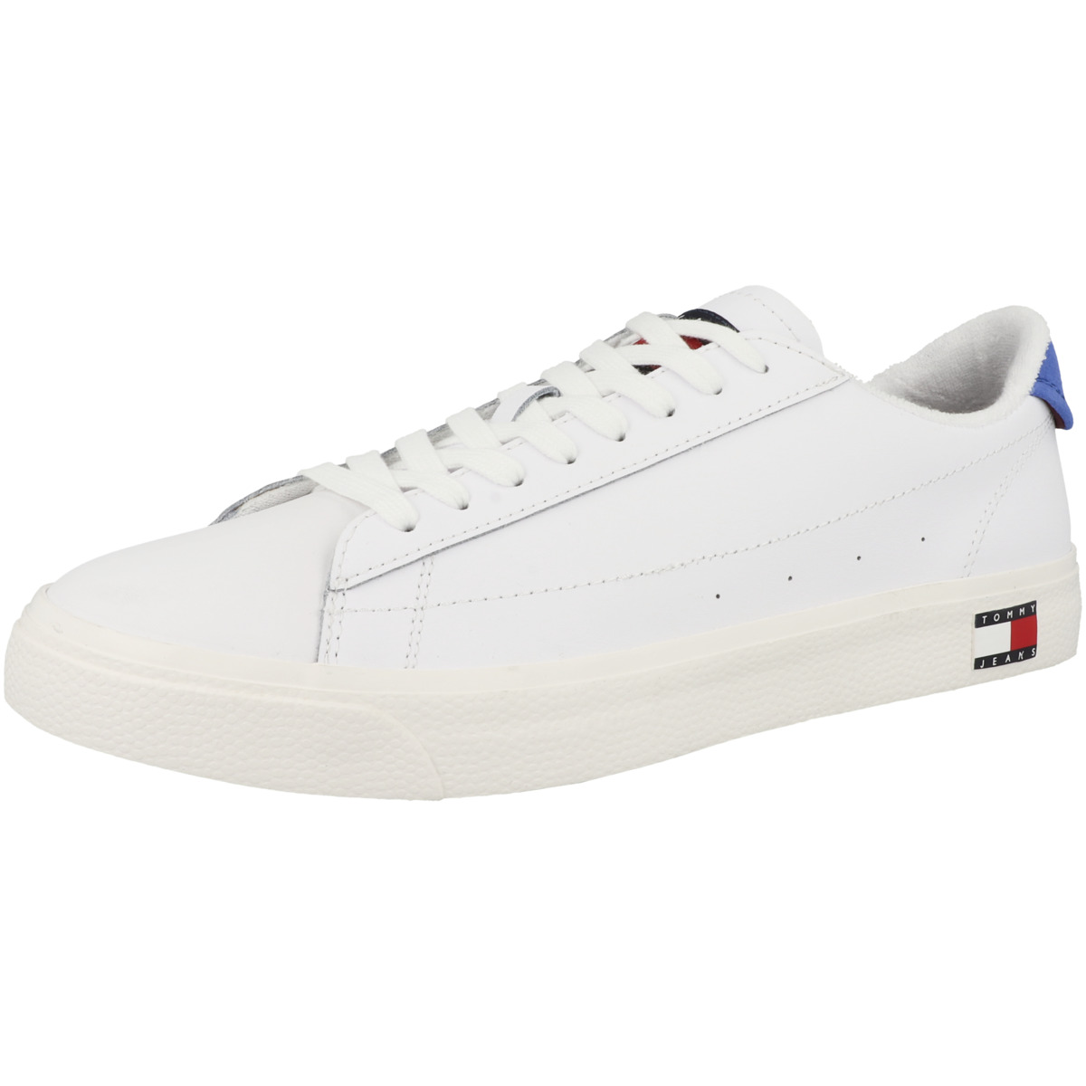 Tommy Hilfiger Tommy Jeans Leather Vulcanized Sneaker weiss Tommy Hilfiger Tommy Jeans Leather Vulcanized Sneaker weiss
