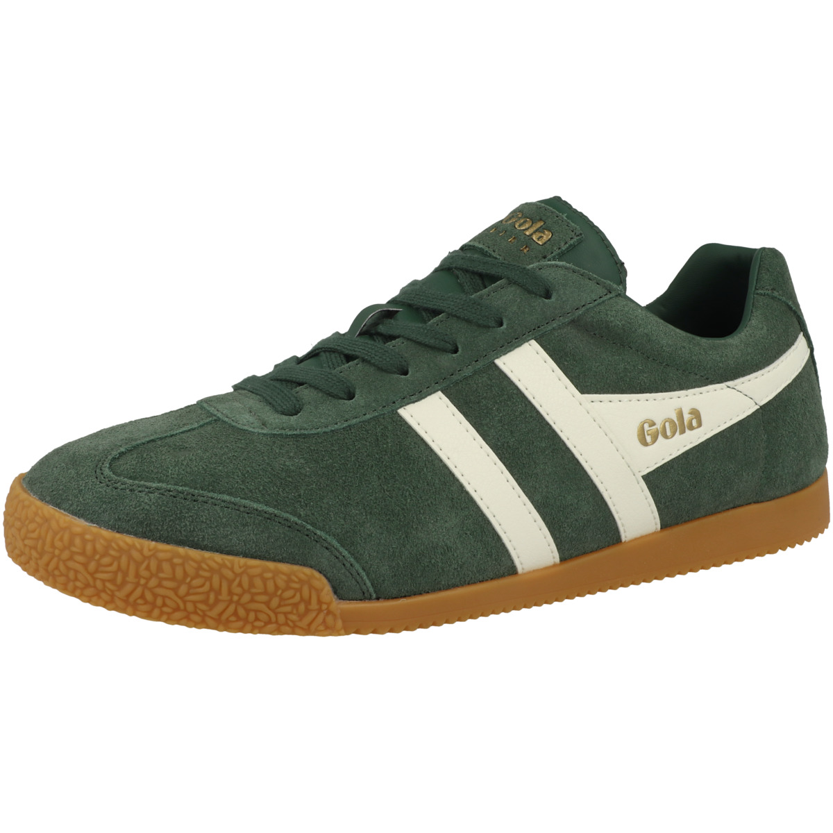 Gola Harrier Suede Sneaker low gruen Gola Harrier Suede Sneaker low gruen