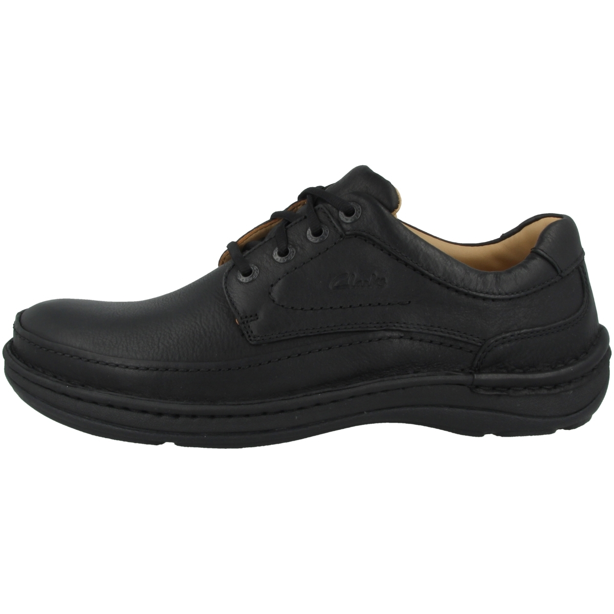 Clarks Nature Three Schuhe schwarz
