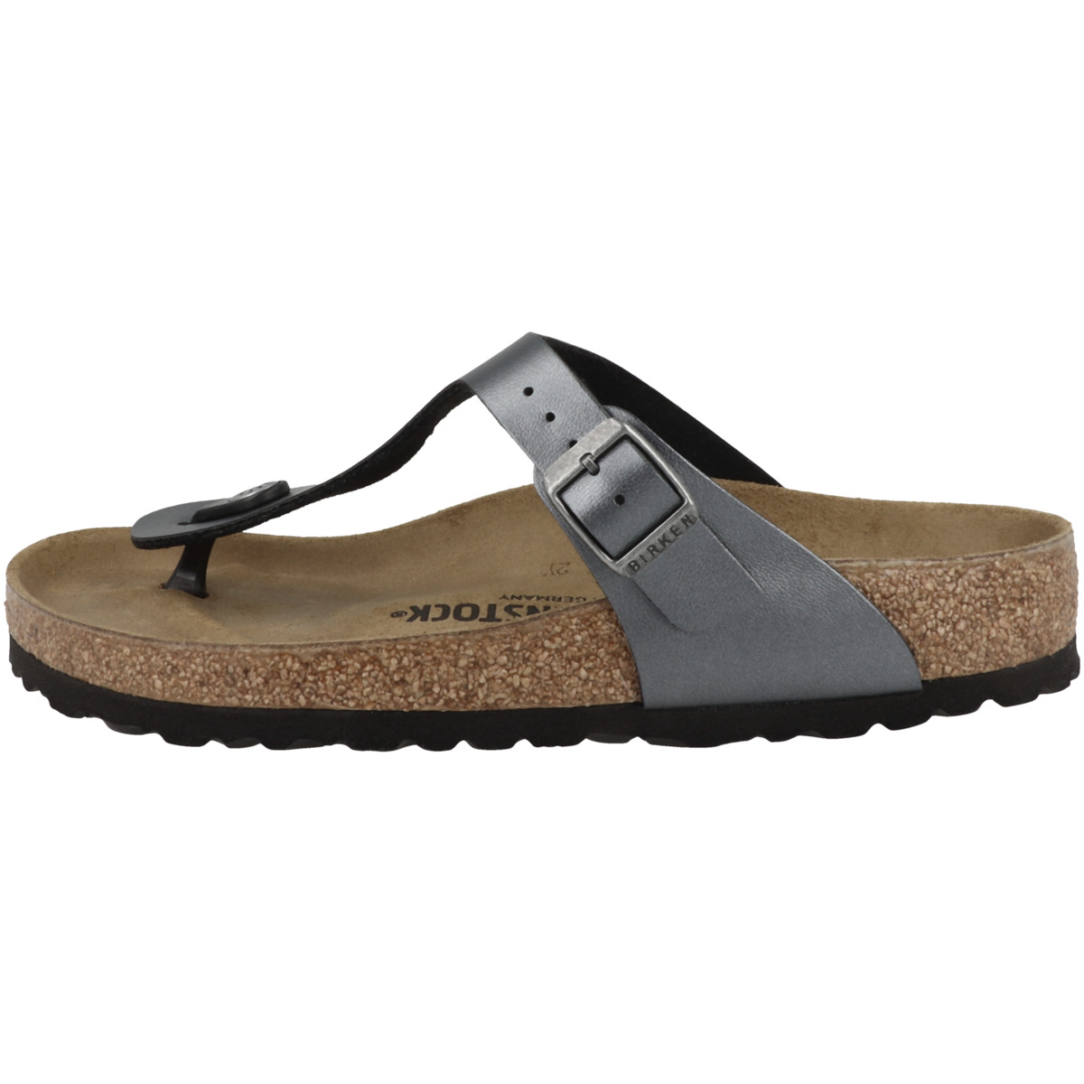 Birkenstock Gizeh Birko-Flor Zehensandale normal schwarz