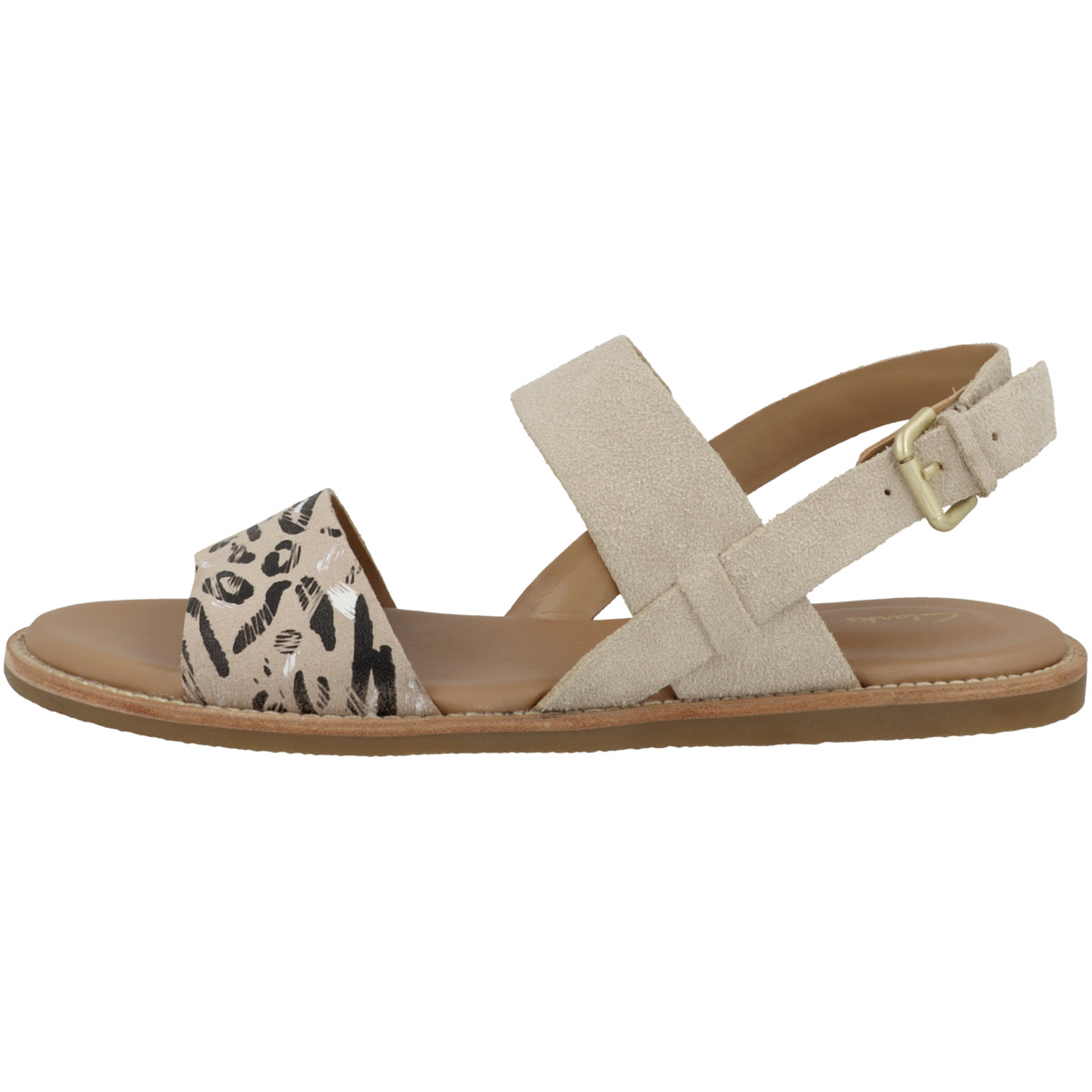 Clarks Karsea Strap Sandale hellbraun