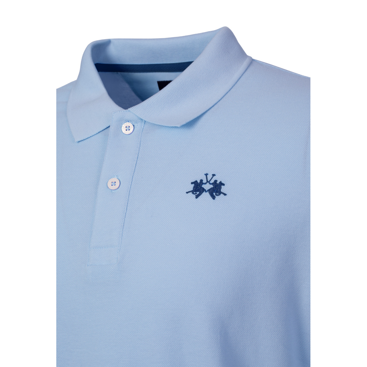 La Martina BPMP11 Poloshirt hellblau