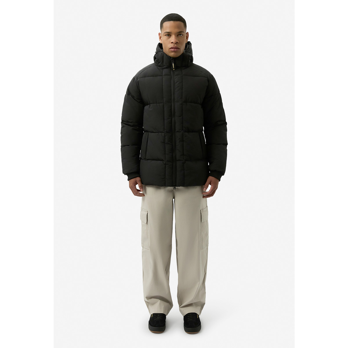 Patrick Noah Puffer Jacket Steppjacke schwarz