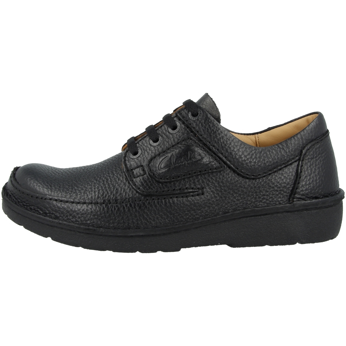 Clarks Nature II Halbschuhe schwarz