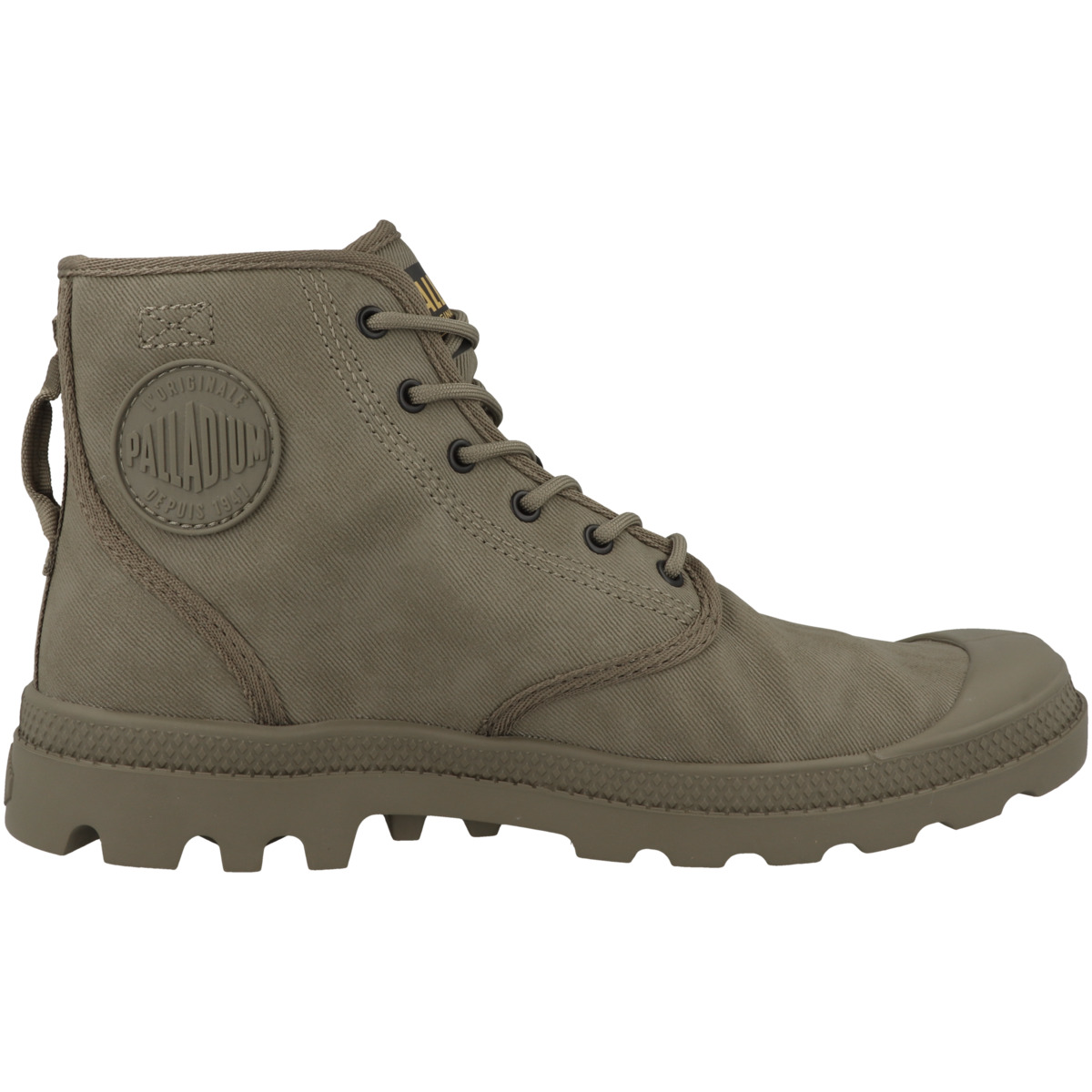 Palladium Pampa Hi Coated Boots dunkelgruen