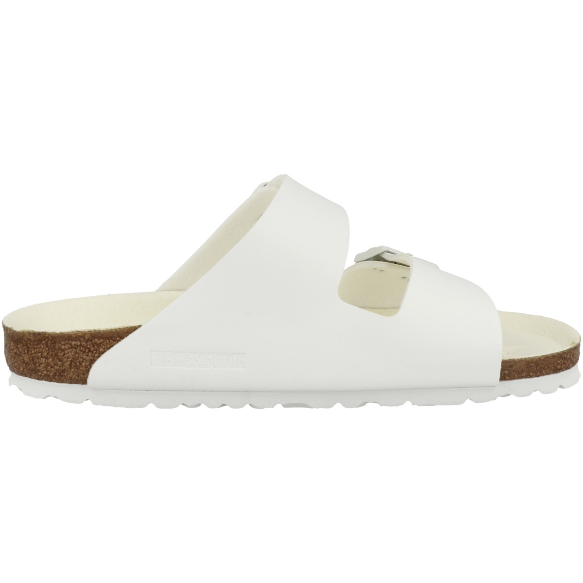 Birkenstock Arizona Birko-Flor Sandale normal weiss Birkenstock Arizona Birko-Flor Sandale normal weiss