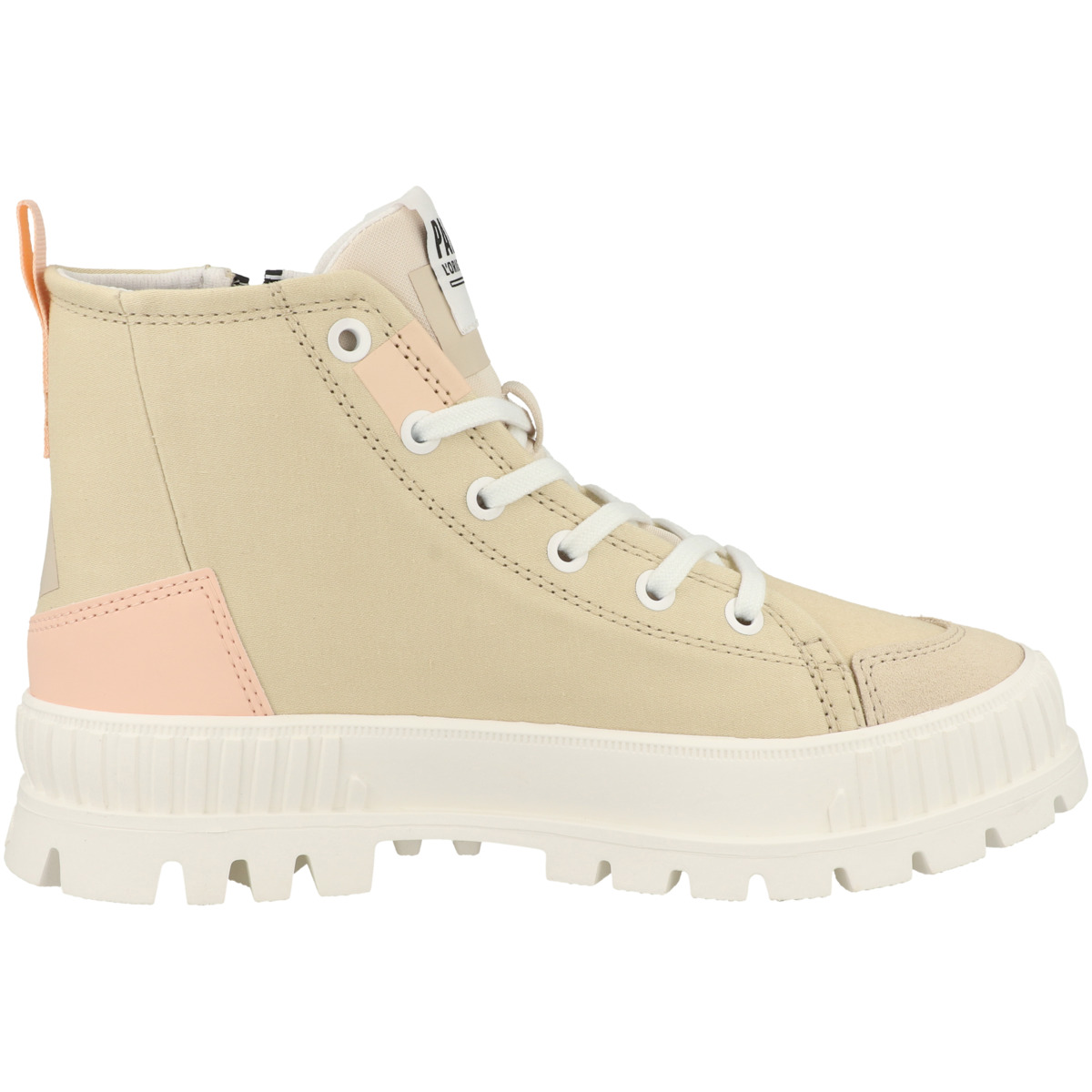 Palladium Pallashock Backzip 2 Sneaker high creme Palladium Pallashock Backzip 2 Sneaker high creme