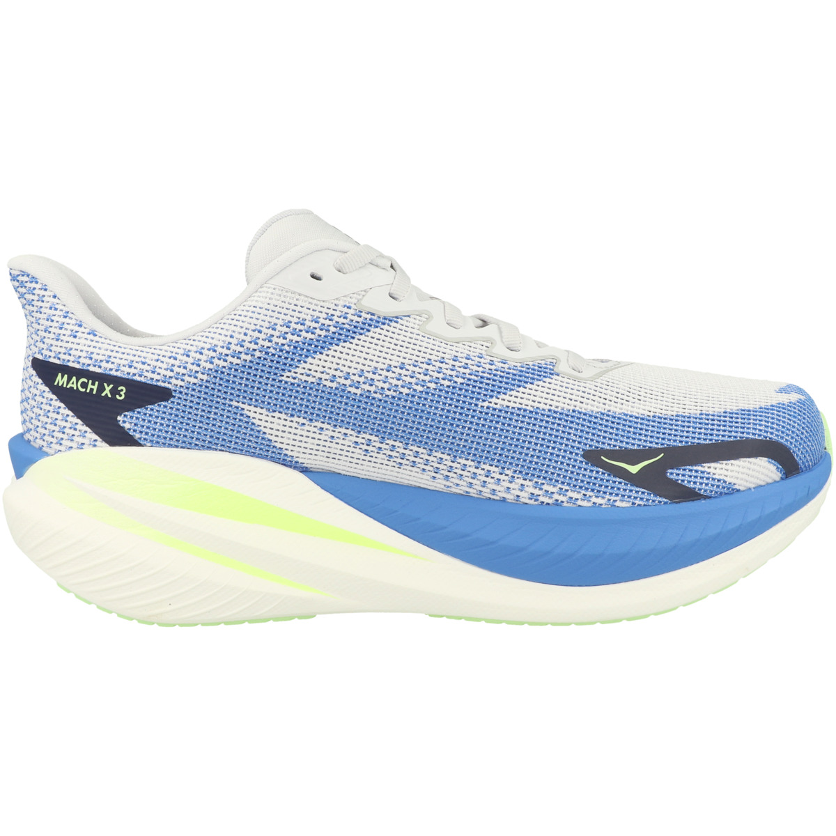 HOKA Mach X 3 Laufschuhe hellgrau