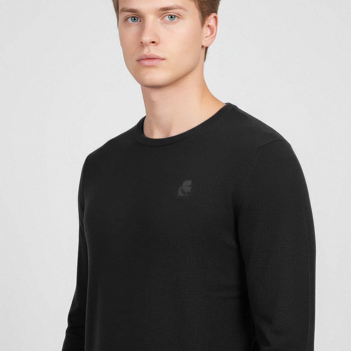 KARL LAGERFELD 655000 Pullover schwarz