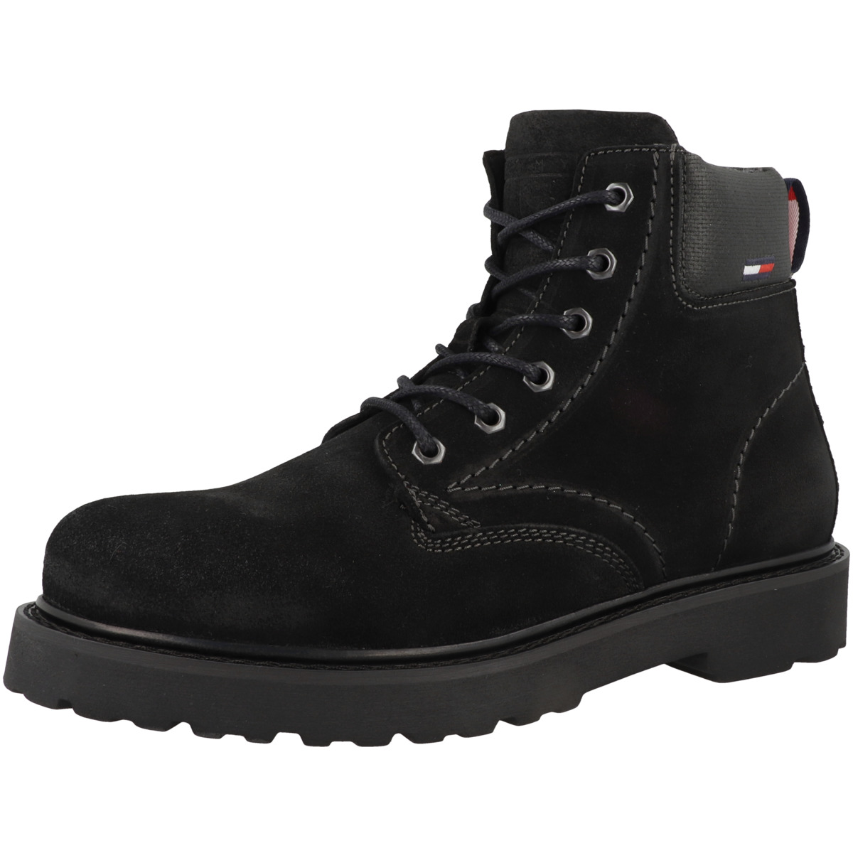 Tommy Hilfiger Tommy Jeans Bran Short Lace Up Nylon Collar Boots schwarz Tommy Hilfiger Tommy Jeans Bran Short Lace Up Nylon Collar Boots schwarz