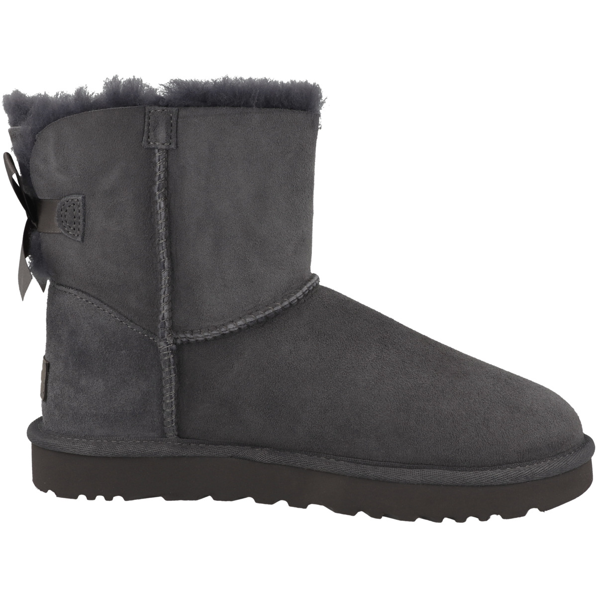 UGG Mini Bailey Bow II Stiefel Women dunkelgrau