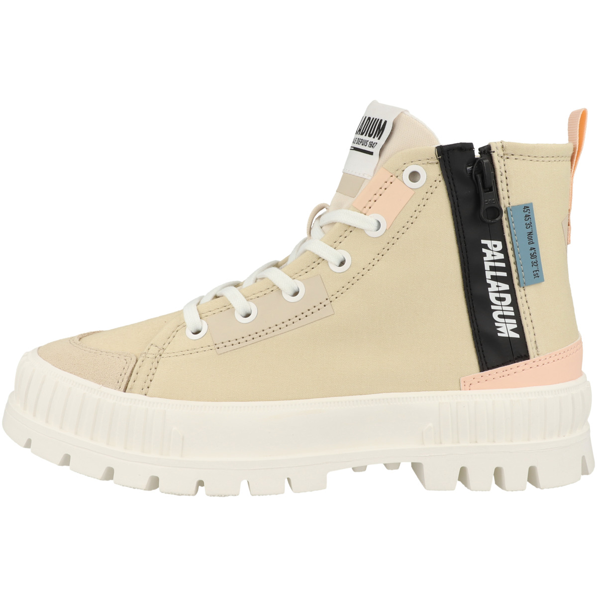Palladium Pallashock Backzip 2 Sneaker high creme