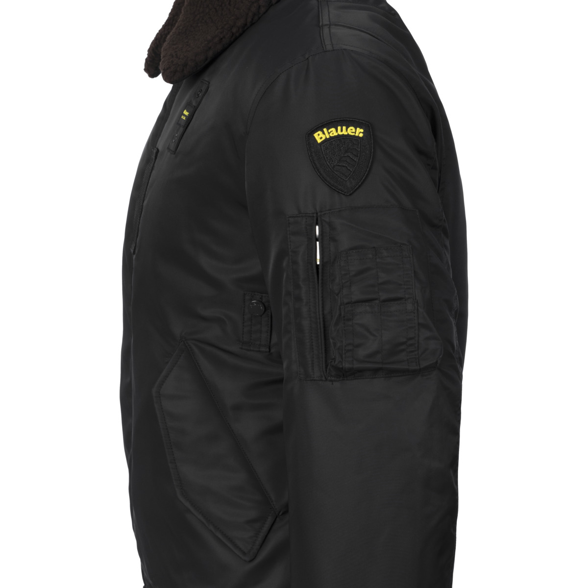 Blauer Marshall Bomberjacke schwarz
