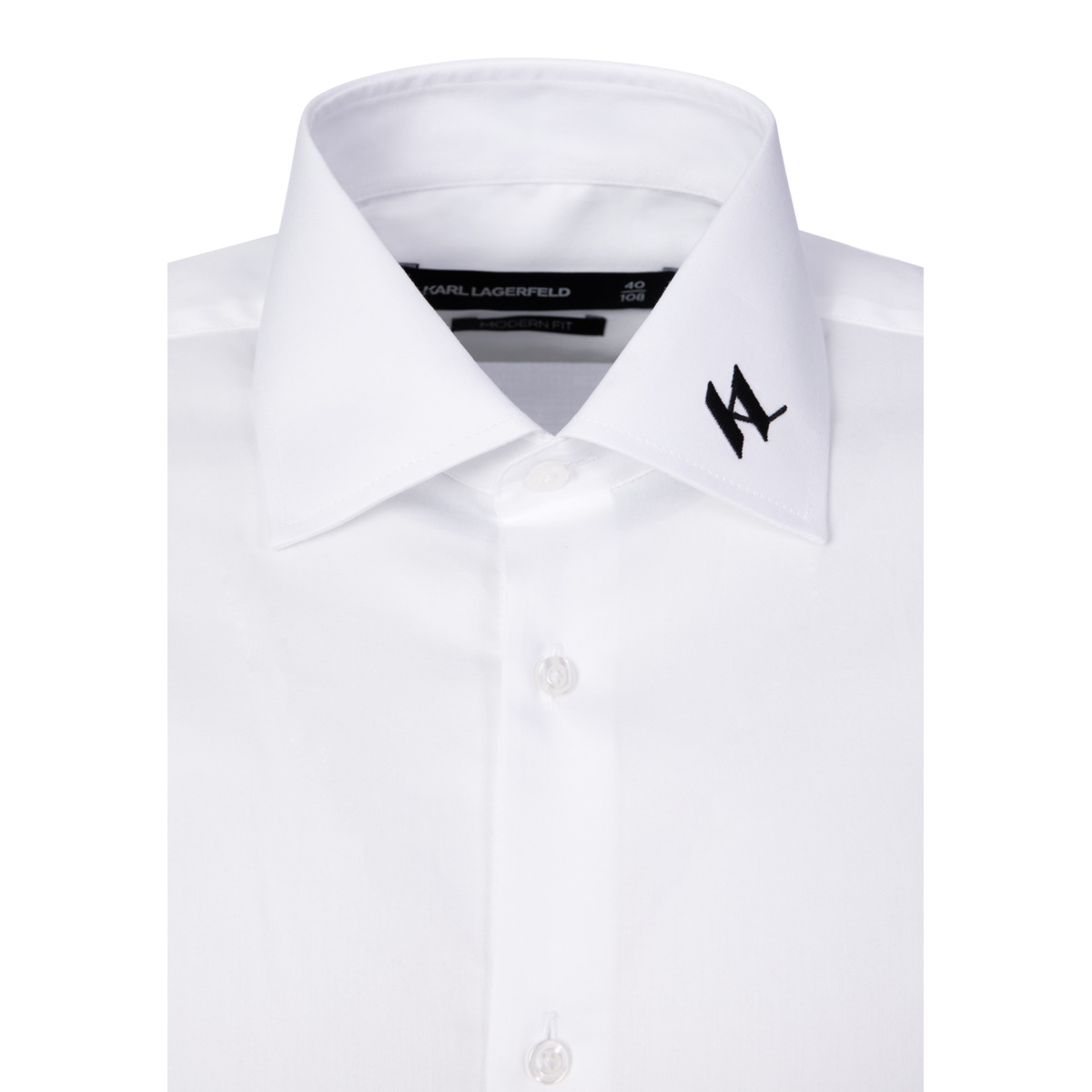 KARL LAGERFELD 605041 Hemd weiss