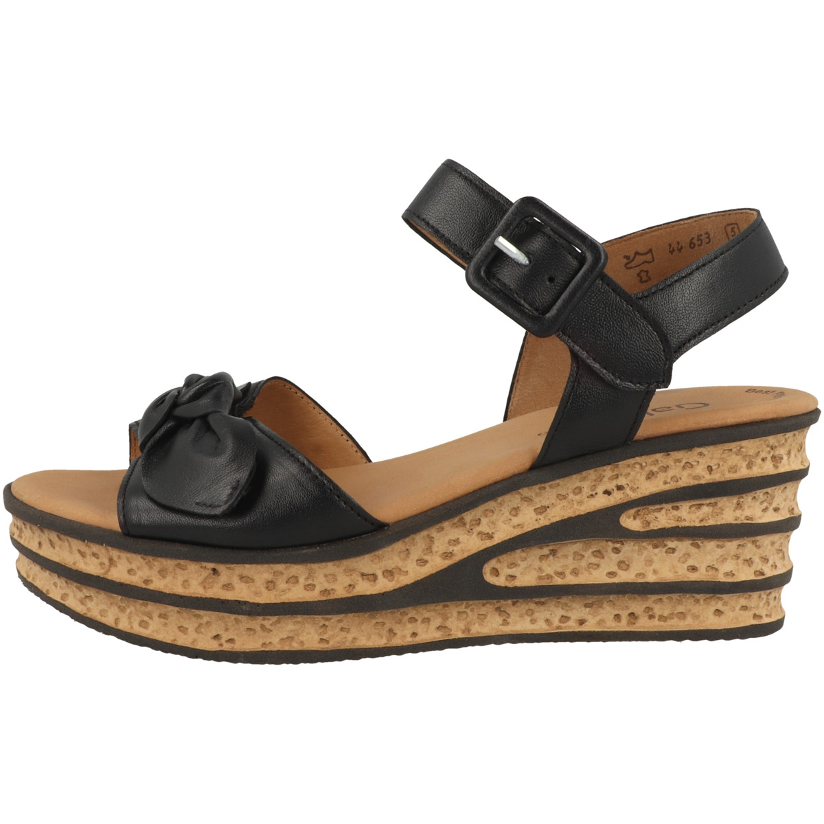 Gabor 44.653 Keilsandale schwarz