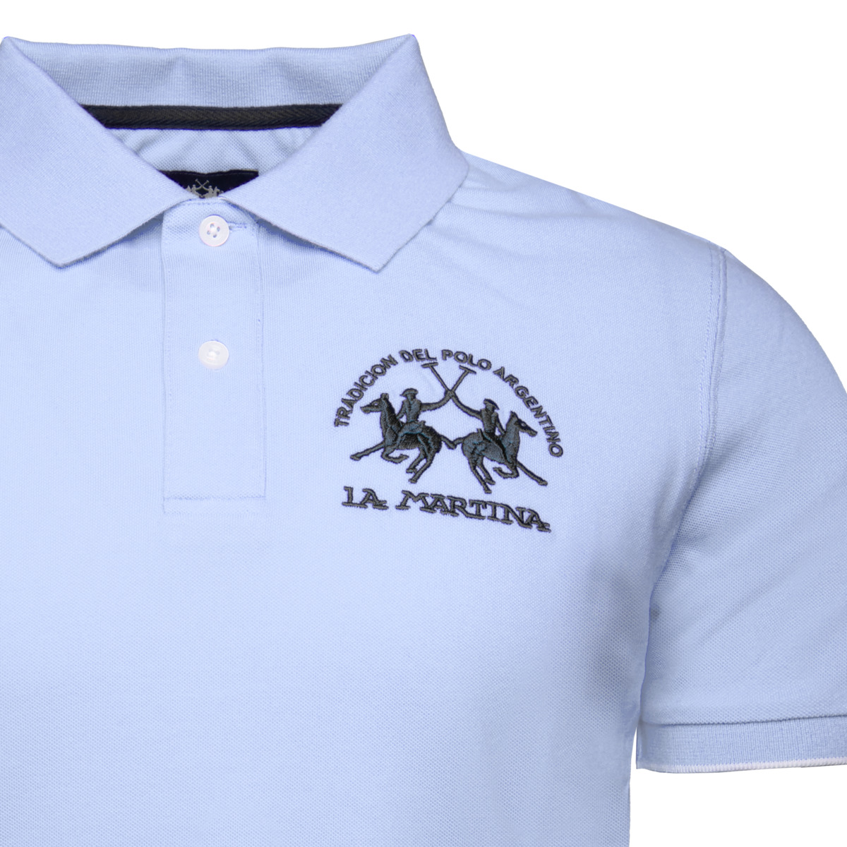La Martina MAP001 Poloshirt hellblau La Martina MAP001 Poloshirt hellblau